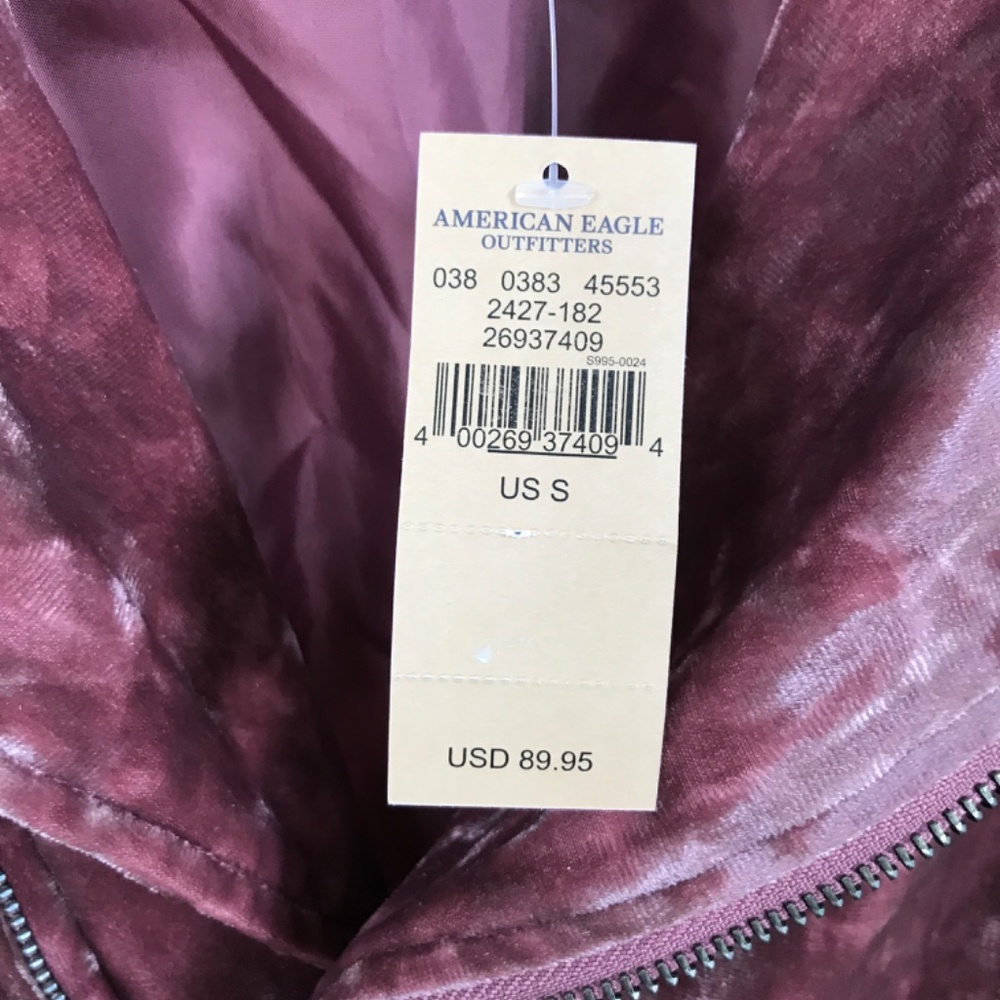 🌻NWT!! Beautiful Crushed Velvet Motorcycle Jacket - Picture 7 of 9